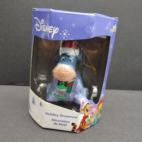 Eeyore with lantern Disney Christmas Ornament - Picture 10 of 10